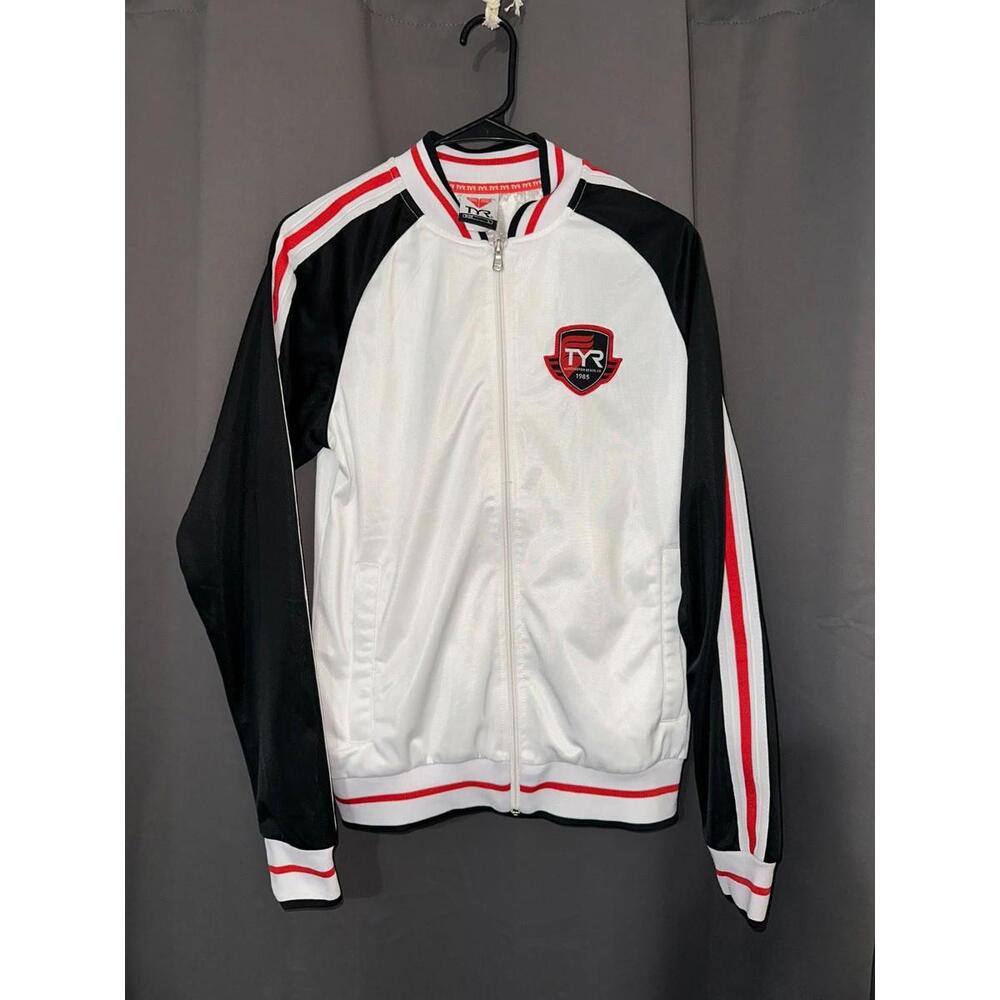 Vintage TYR Track Jacket with Huntington Beach 1985 Patch-Size XL